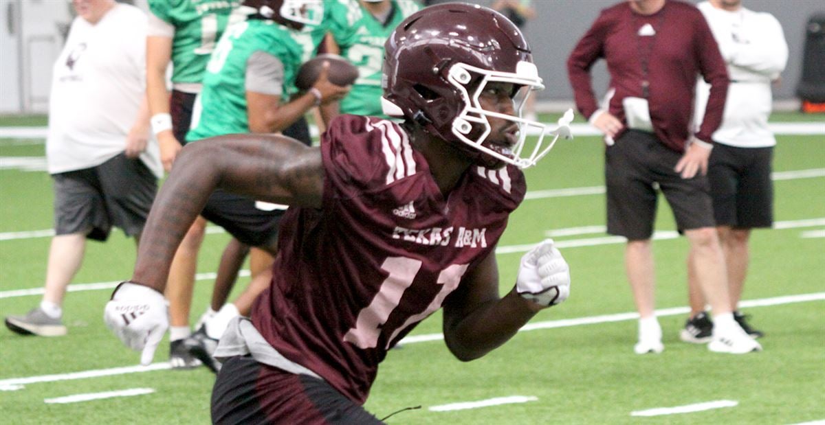 With a good sense of timing, Texas A&M WR Raymond Cottrell is drawing big interest in transfer portal
